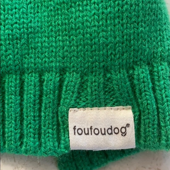 FouFou dog knit Christmas dog sweater - Picture 3 of 8